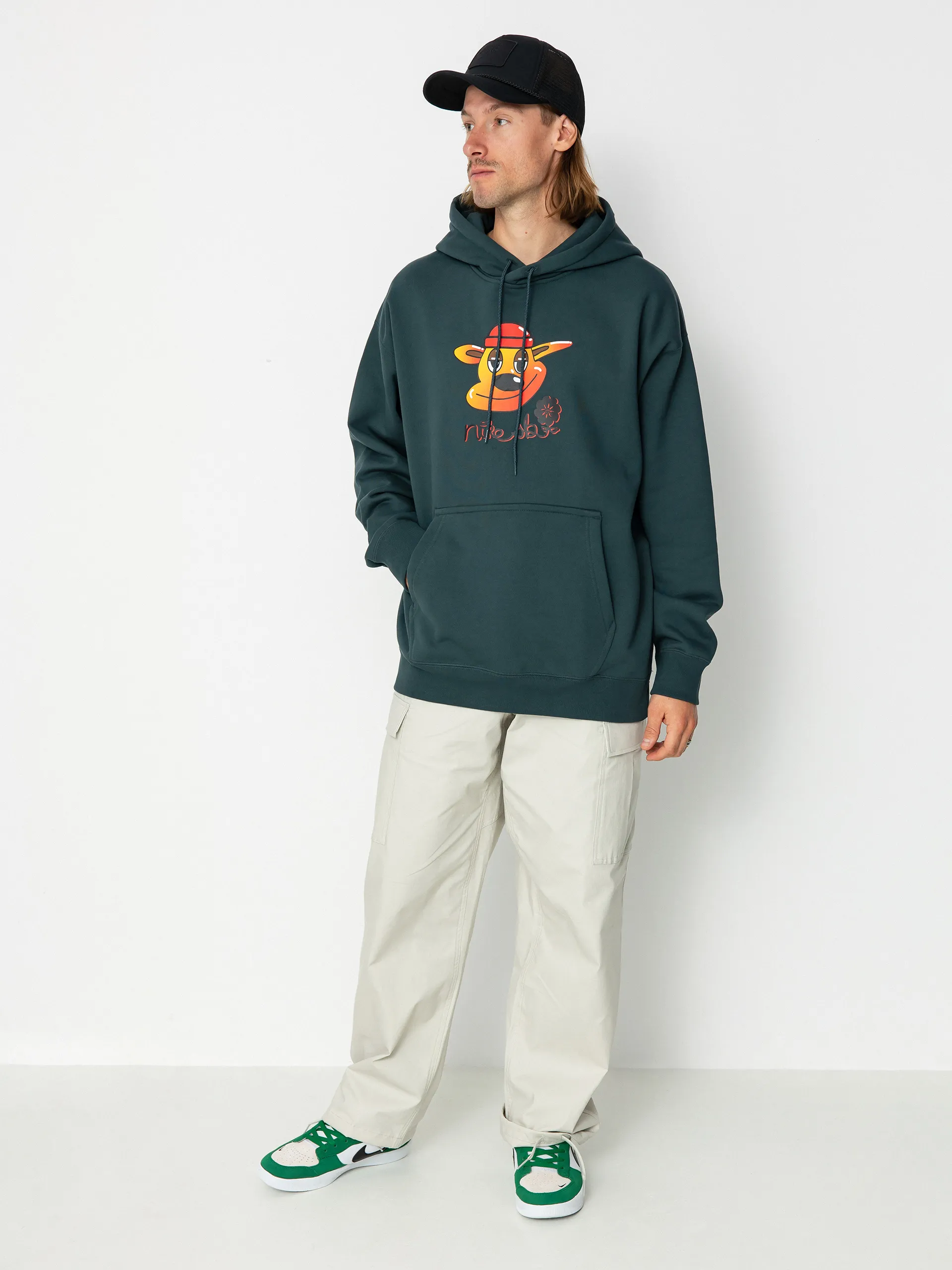 Nike SB Just Chillin HD Hoodie (deep jungle)