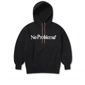 No Problemo Funghi Problemo Pullover Hooded Sweatshirt (Black)