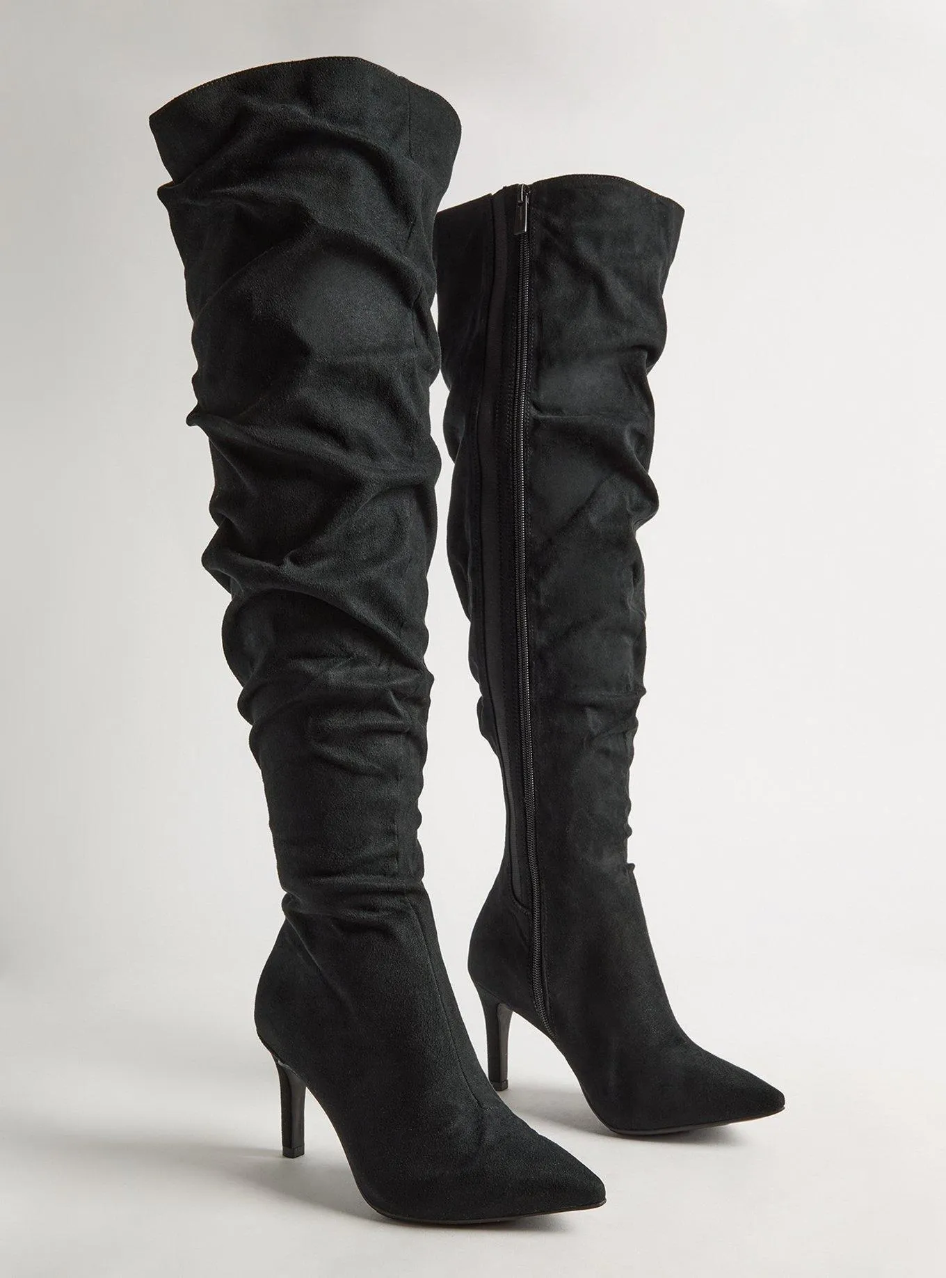 Over The Knee Scrunch Boot (WW) 