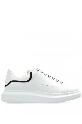 Oversize Sole New Tech Leather Sneakers White