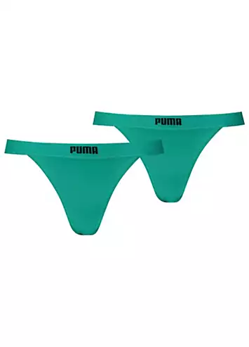 Pack of 2 String Tanga Briefs by Puma | Look Again