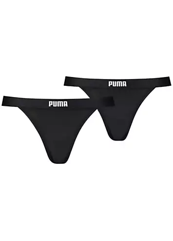 Pack of 2 String Tanga Briefs by Puma | Look Again