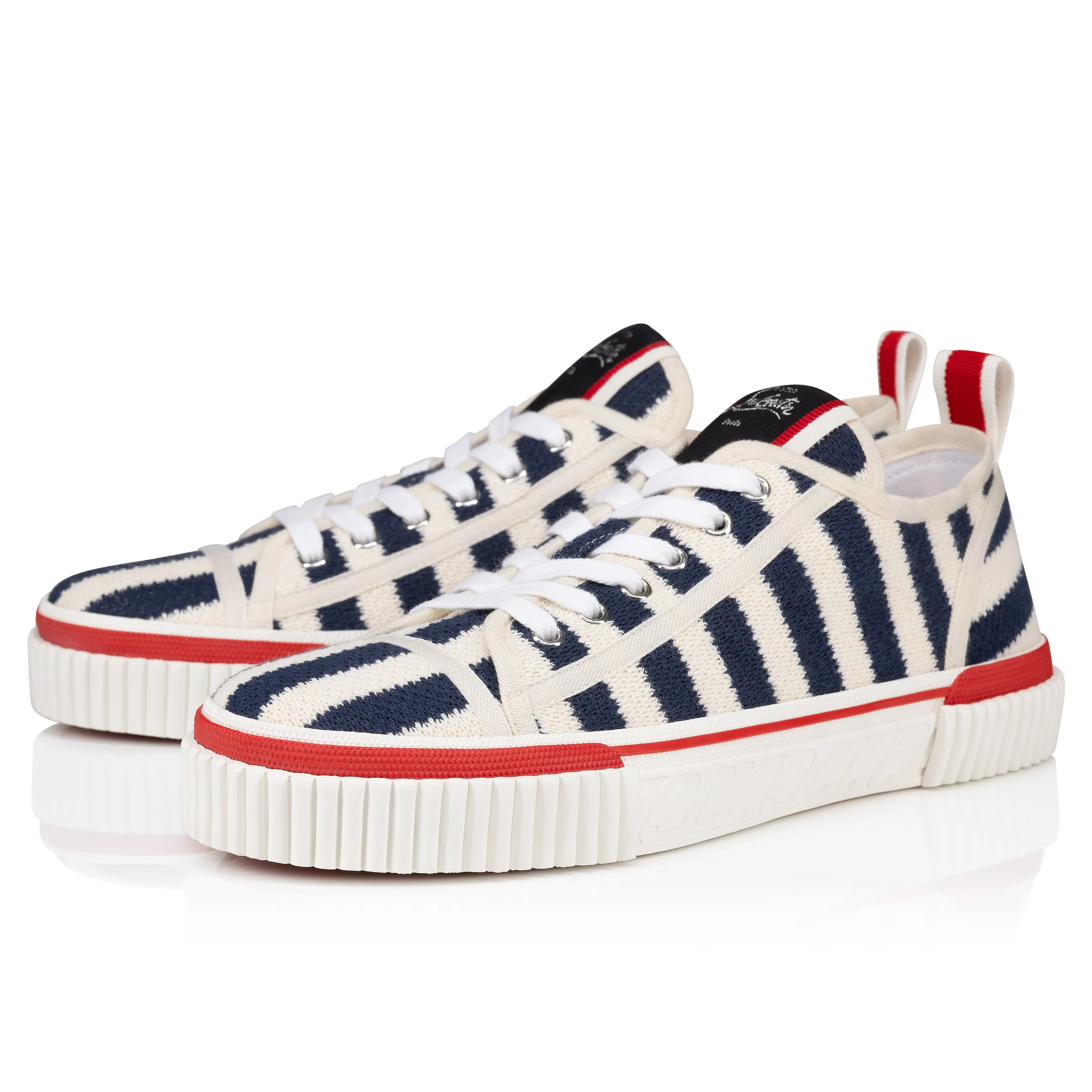 Pedro Junior Sneakers - Malha printed fabric - Blue - Men