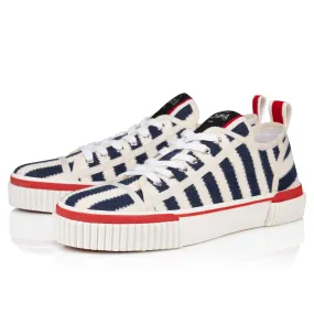 Pedro Junior Sneakers - Malha printed fabric - Blue - Men