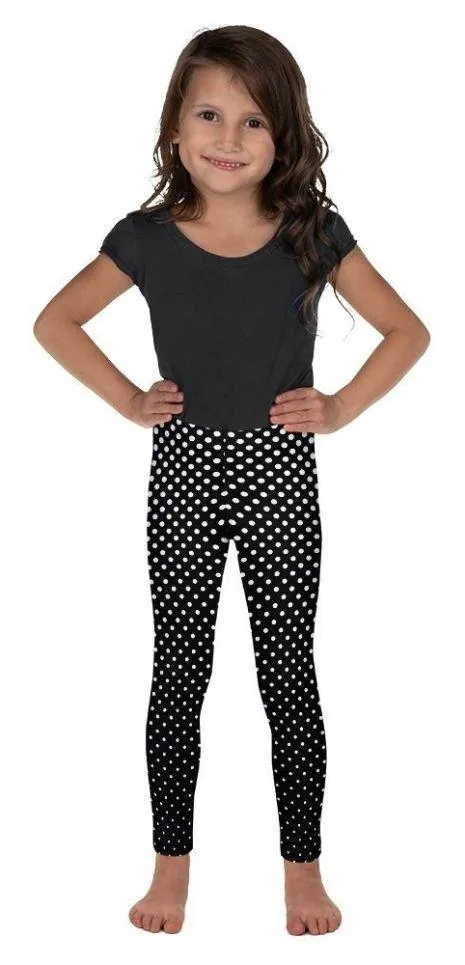 Polka Dot Optical Kid's Leggings