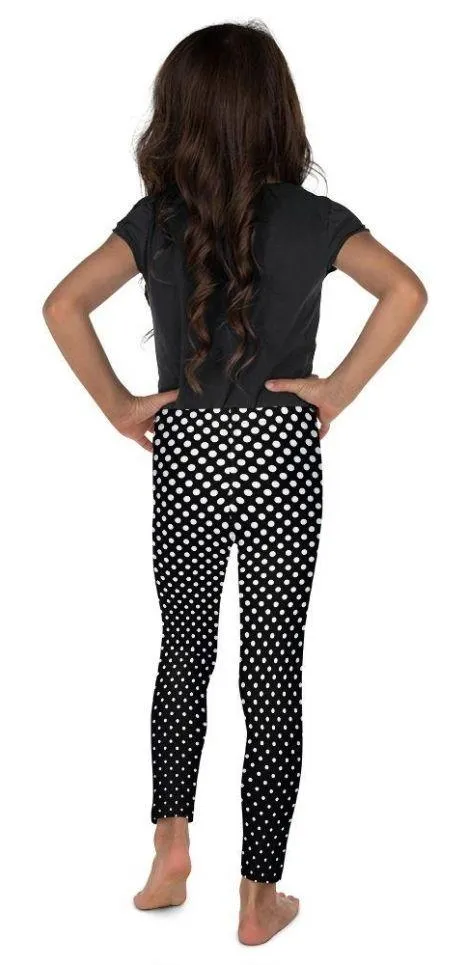 Polka Dot Optical Kid's Leggings