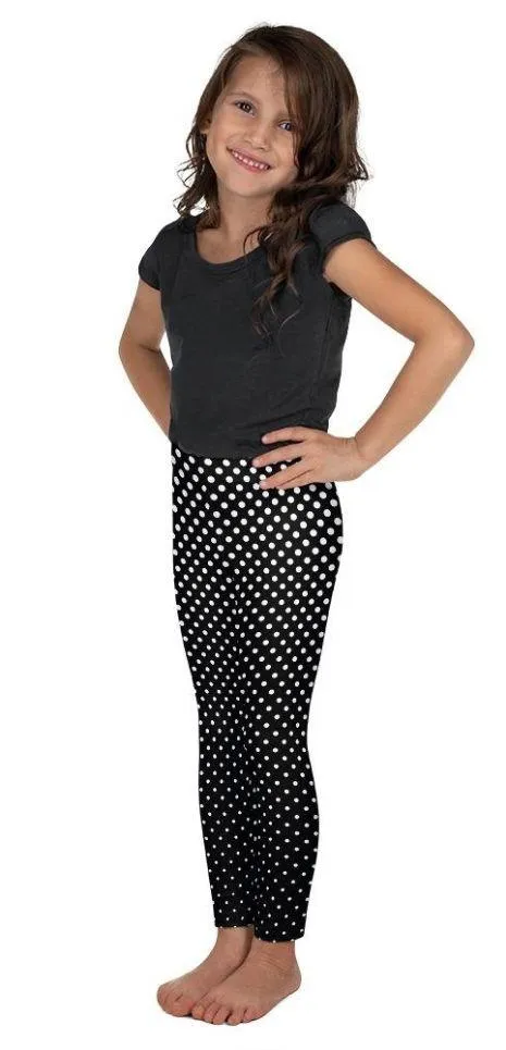 Polka Dot Optical Kid's Leggings