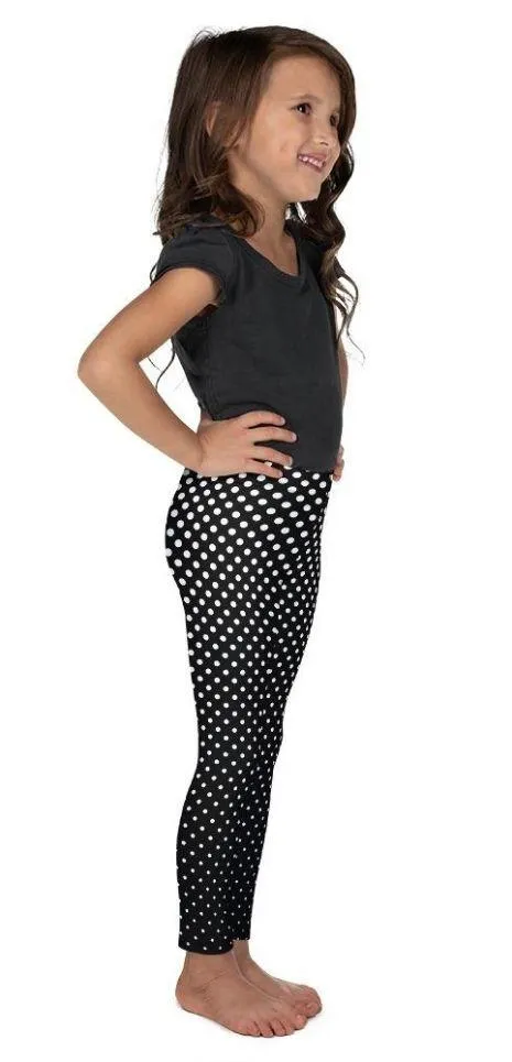 Polka Dot Optical Kid's Leggings