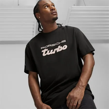 Porsche Legacy ESS Men's Motorsport Tee | PUMA Black | PUMA Porsche Legacy | PUMA 