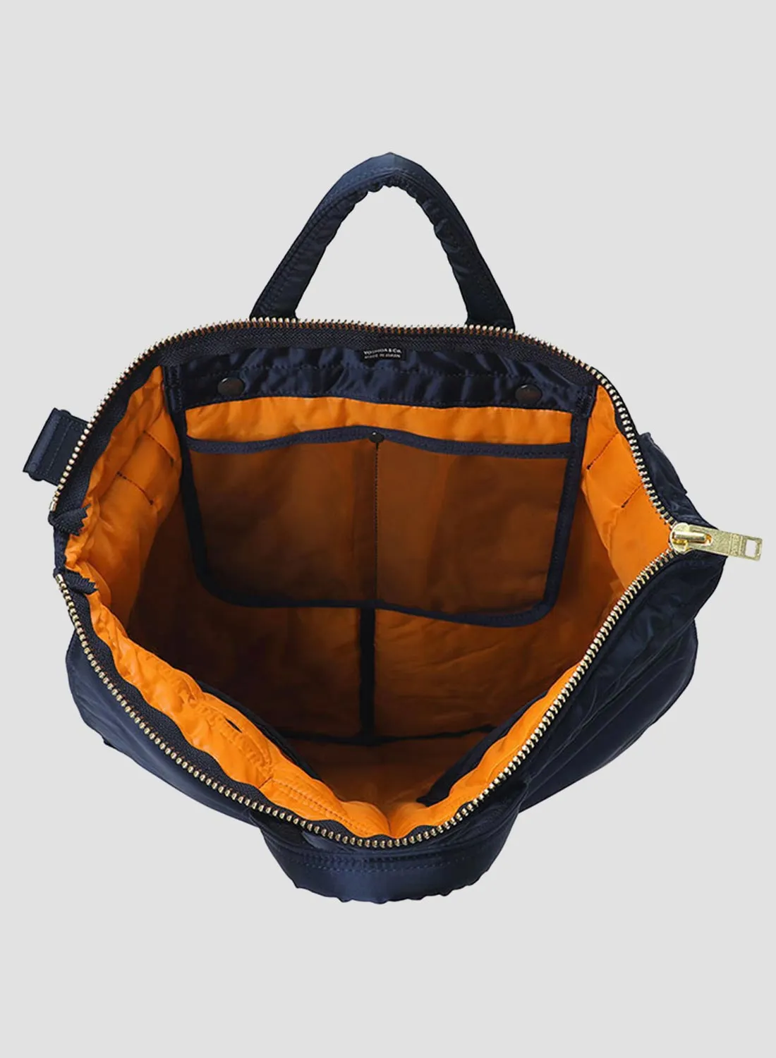 Porter-Yoshida & Co Tanker 2-Way Helmet Bag in Iron Blue