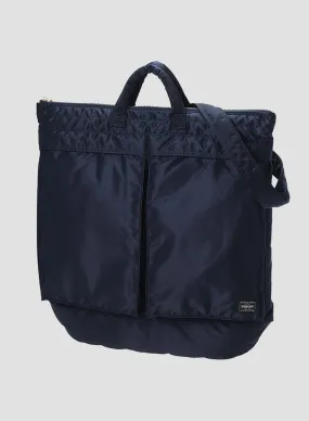 Porter-Yoshida & Co Tanker 2-Way Helmet Bag in Iron Blue