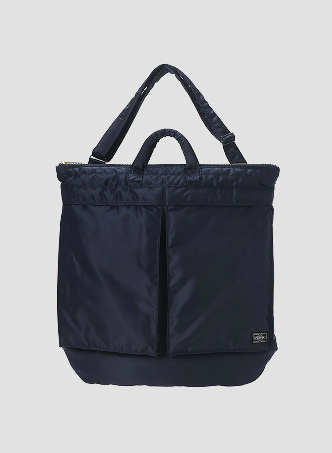 Porter-Yoshida & Co Tanker 2-Way Helmet Bag in Iron Blue