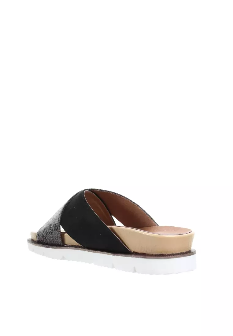 PRODUIT PARFAIT Cross strap comfort slipper