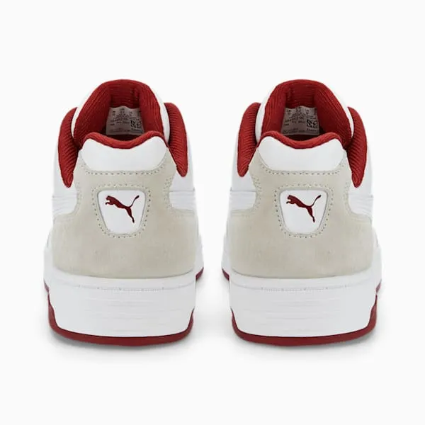 PUMA Slipstream Lo Retro Men's Sneakers - Puma White-Intense Red