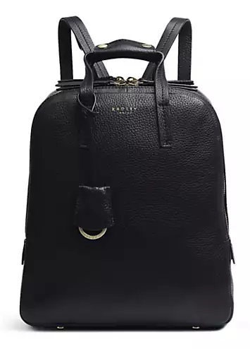 Radley London Black Dukes Place Medium Zip Around Backpack | Kaleidoscope