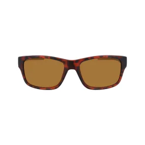 Rectangular Wrap Sunglasses - Tortoise