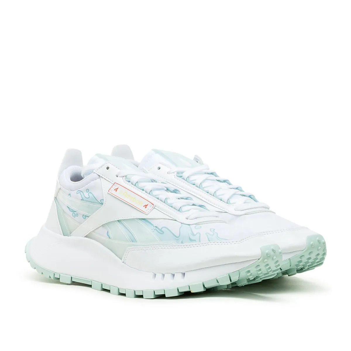 Reebok Classic Leather Legacy Hot Ones (White / Light Blue)