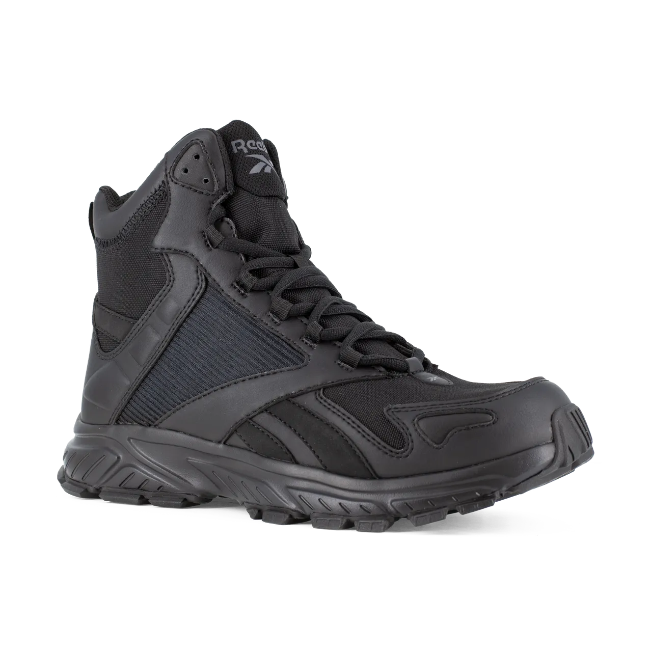 Reebok Men's 6" Hyperium Trail Running Tactical Boot Black 