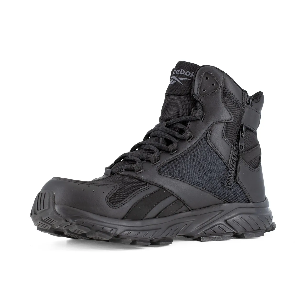 Reebok Men's 6" Hyperium Trail Running Tactical Boot Black 