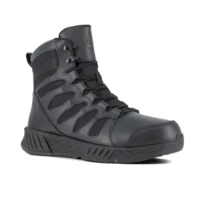 Reebok Men's Floatride Energy 6" Tactical Boot with Side Zipper