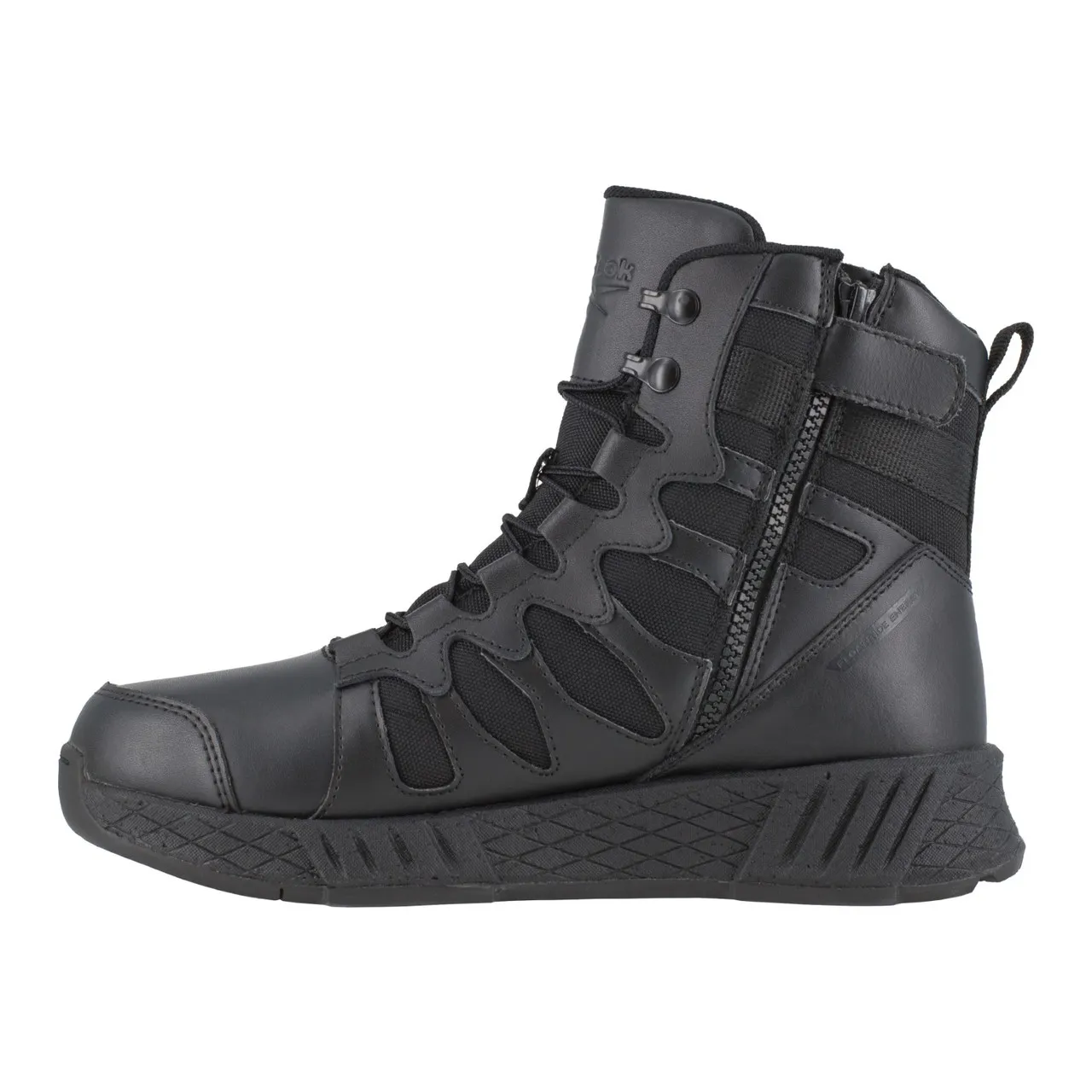 Reebok Men's Floatride Energy 6" Tactical Boot with Side Zipper