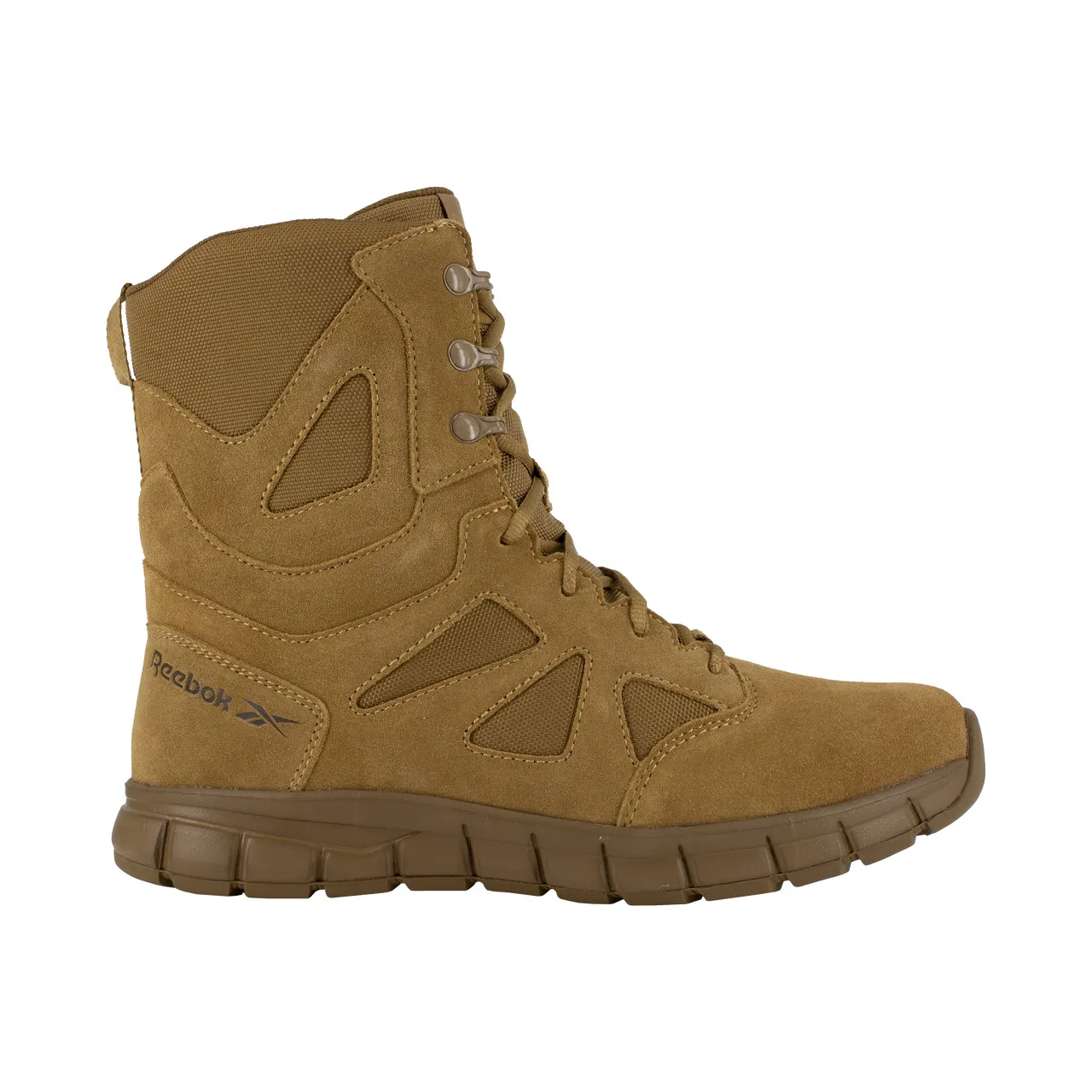 Reebok Women's 8" Sublite Cushion Tactical Boot Coyote Brown