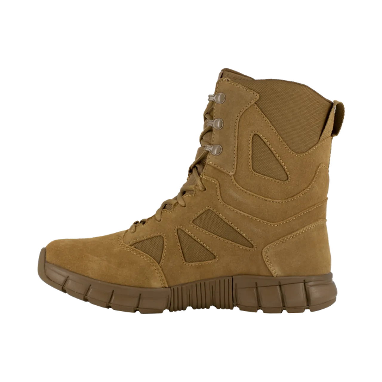 Reebok Women's 8" Sublite Cushion Tactical Boot Coyote Brown