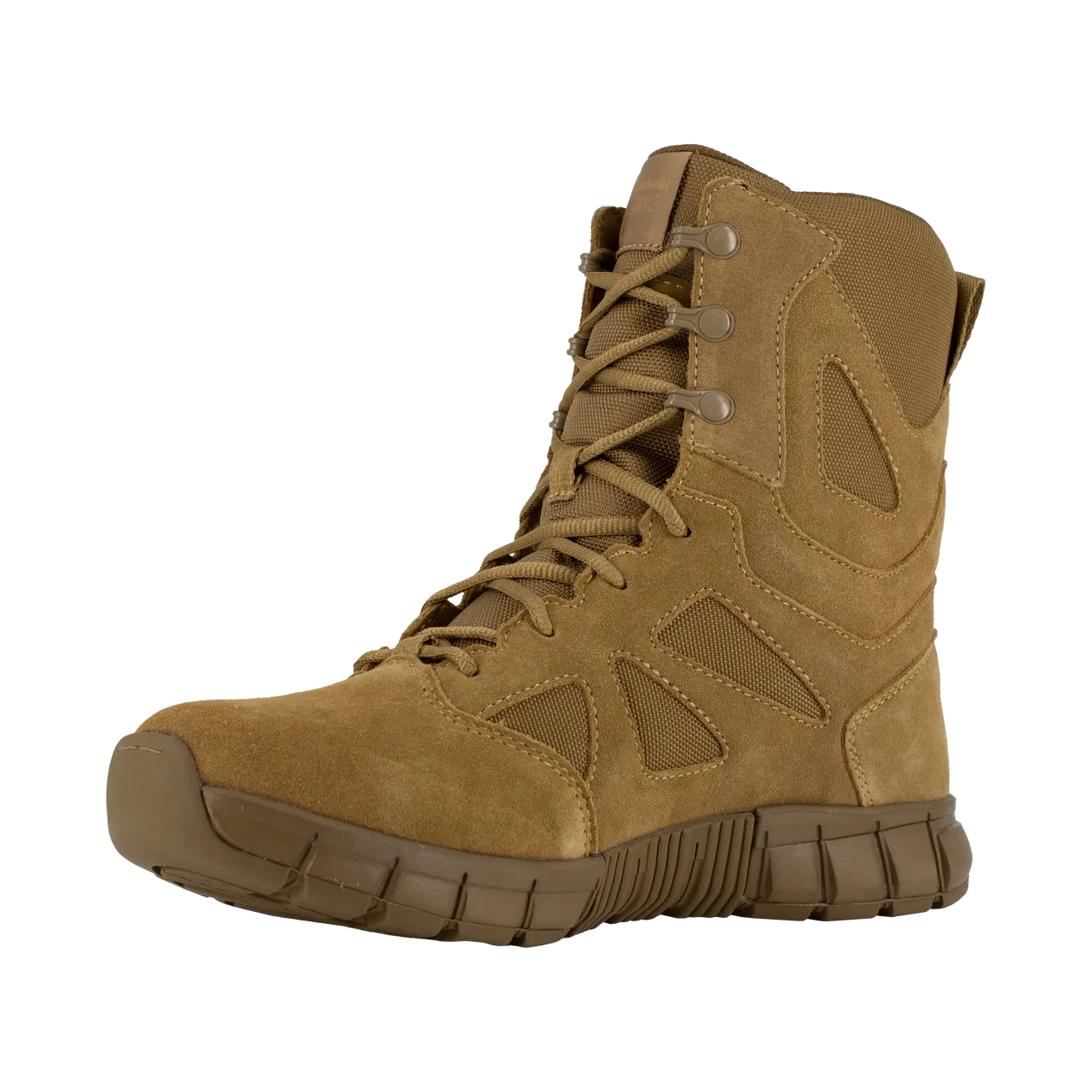 Reebok Women's 8" Sublite Cushion Tactical Boot Coyote Brown