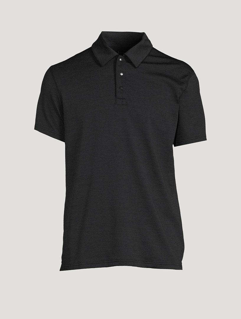 REIGNING CHAMP Solotex Mesh Polo Shirt