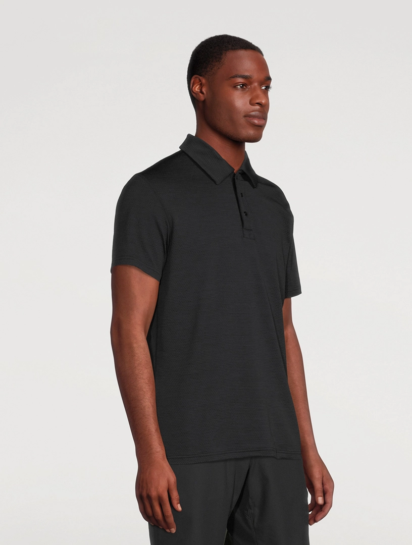 REIGNING CHAMP Solotex Mesh Polo Shirt