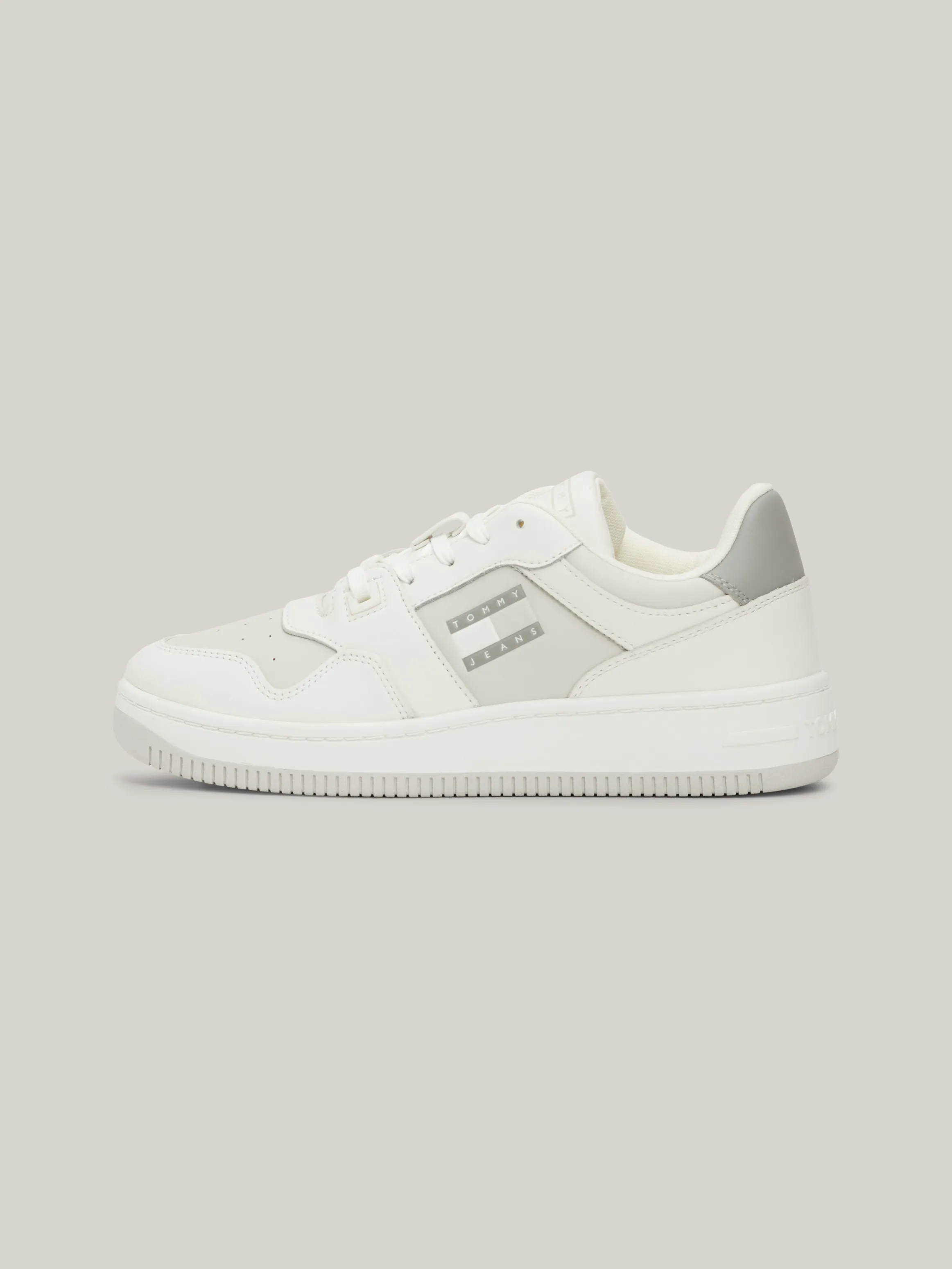 Retro Tonal Leather Basketball Trainers | Sneakers | Tommy Jeans