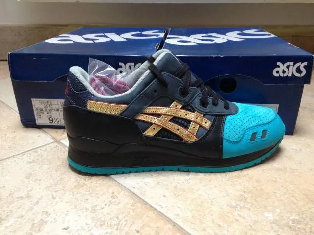 Ronnie fieg x asics gel lyte 3 homage 25 anniversary