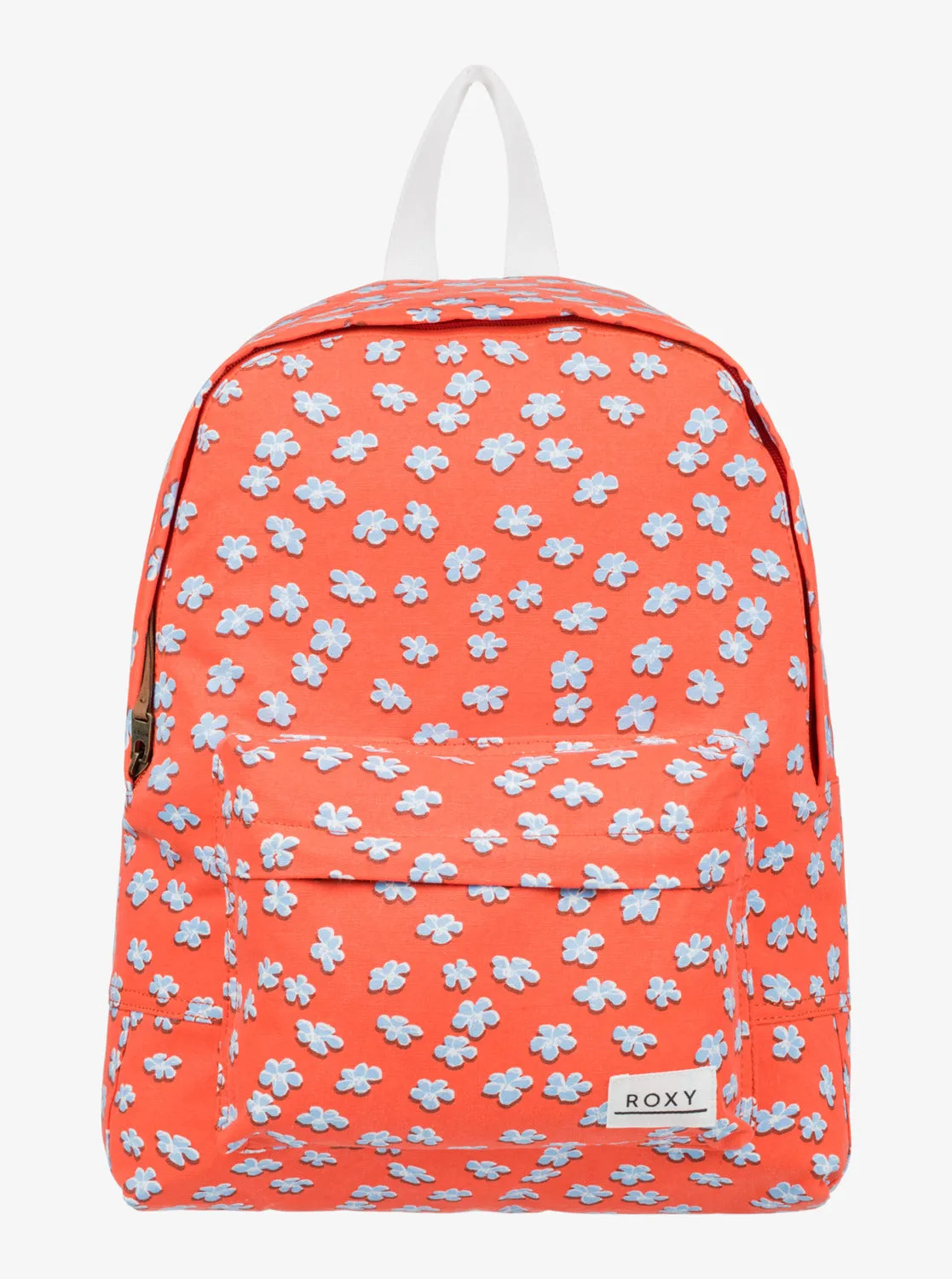 Roxy Sugar Baby Canvas Backpack-Tiger Lily Flower Rain