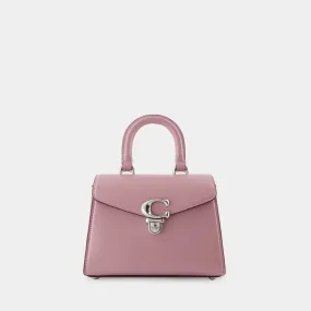 Sammy Top Handle 21 Bag - Coach - Leather - Purple