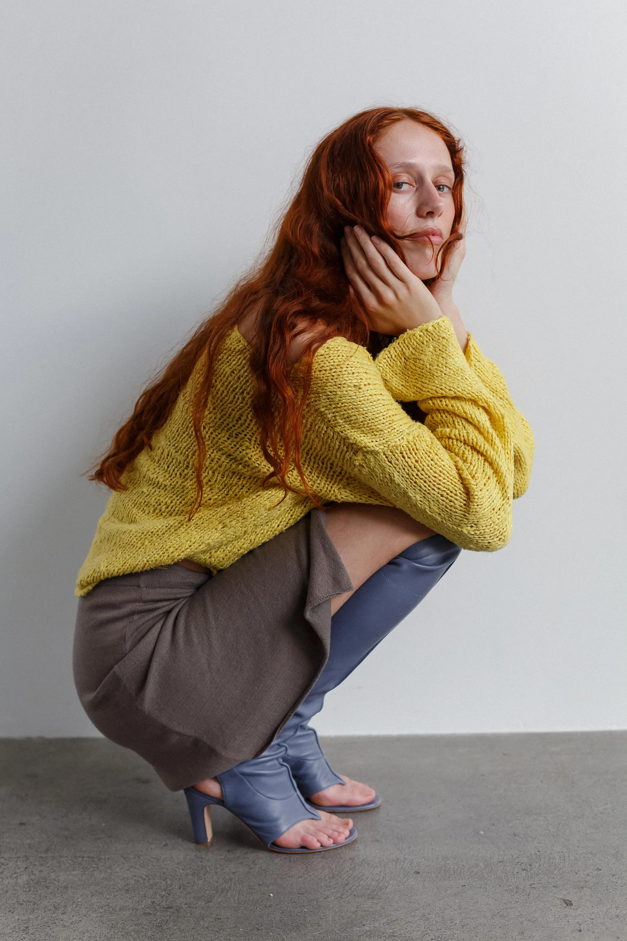 Sasha Hand Knitted Silk Jumper