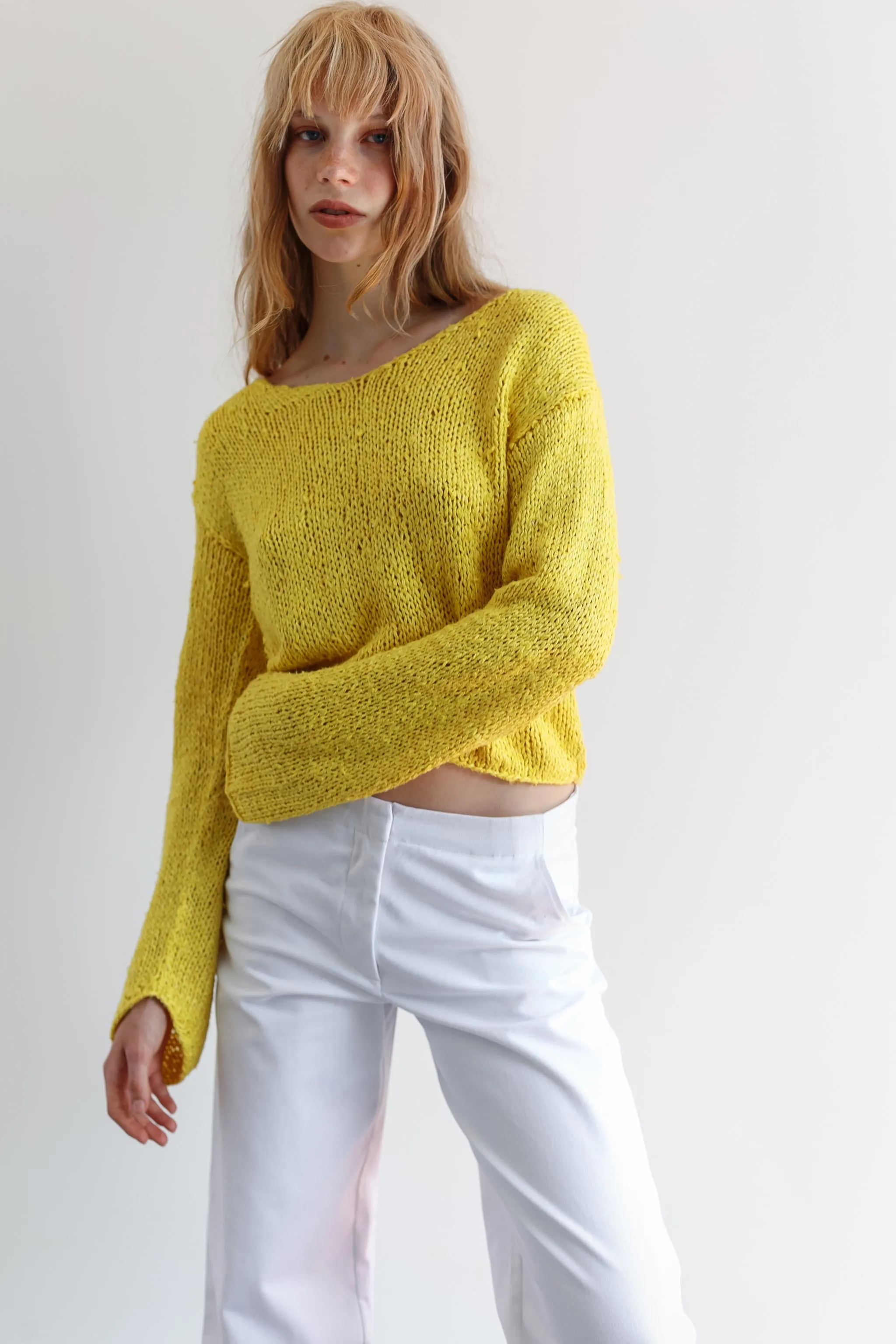 Sasha Hand Knitted Silk Jumper