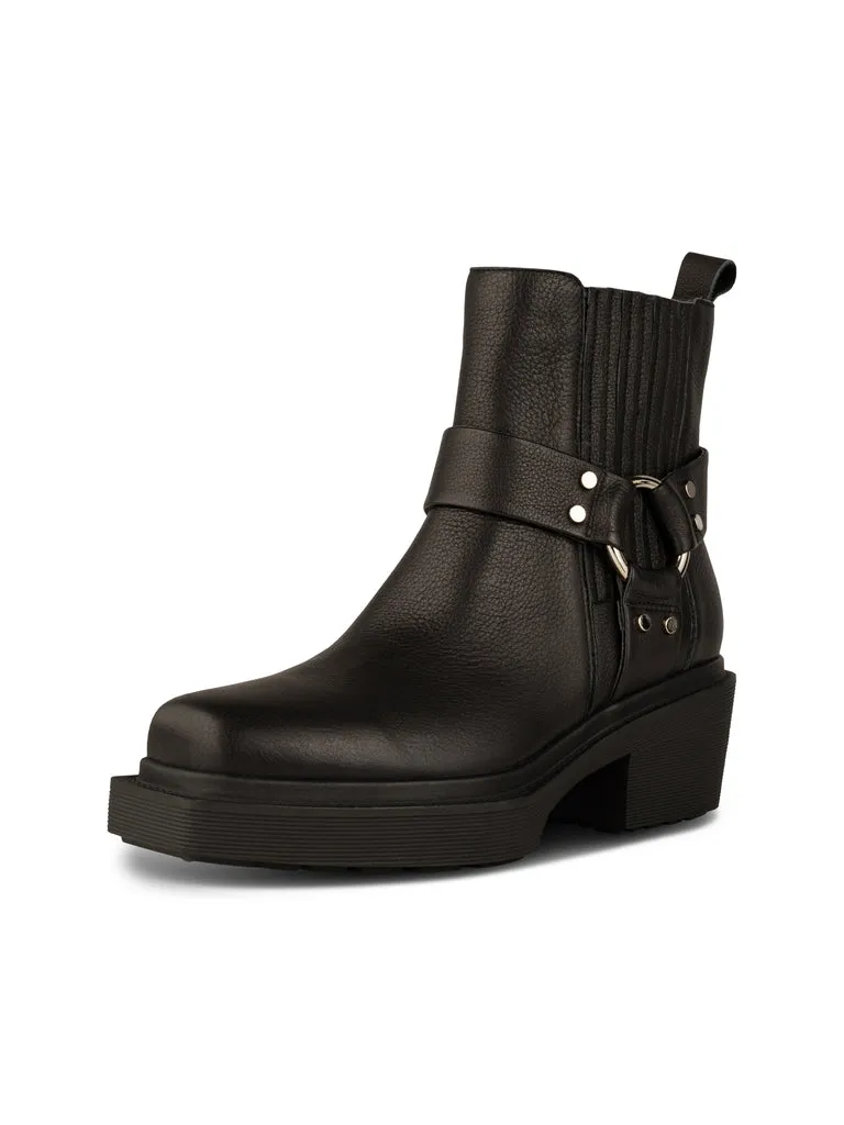 Shoe The Bear - Amina Harness Biker Boot - Black