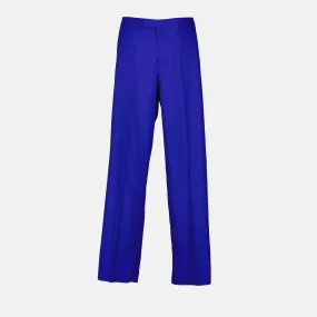 Silk Pleated Trousers