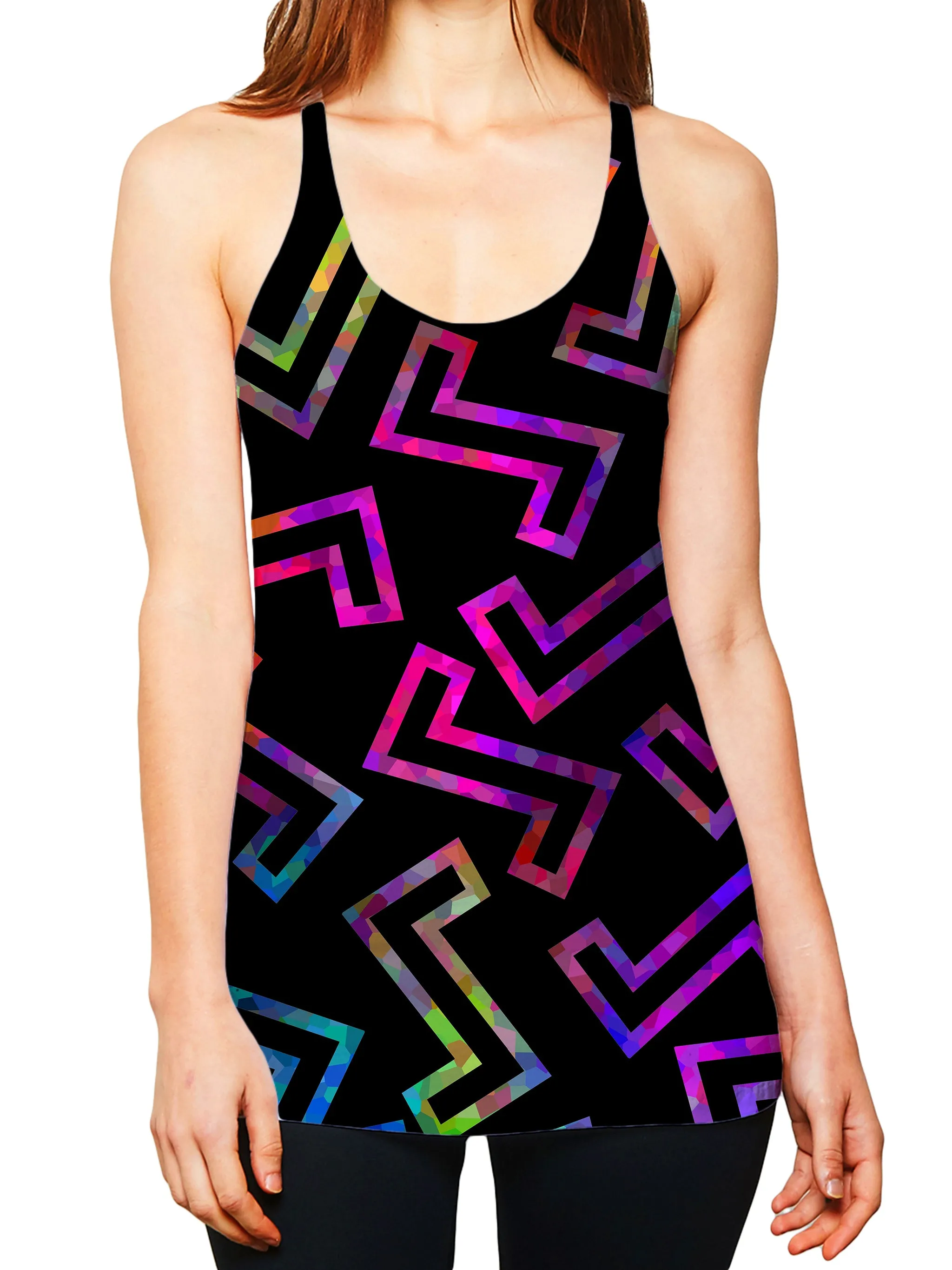 Sparkle Geometric Women's Tank