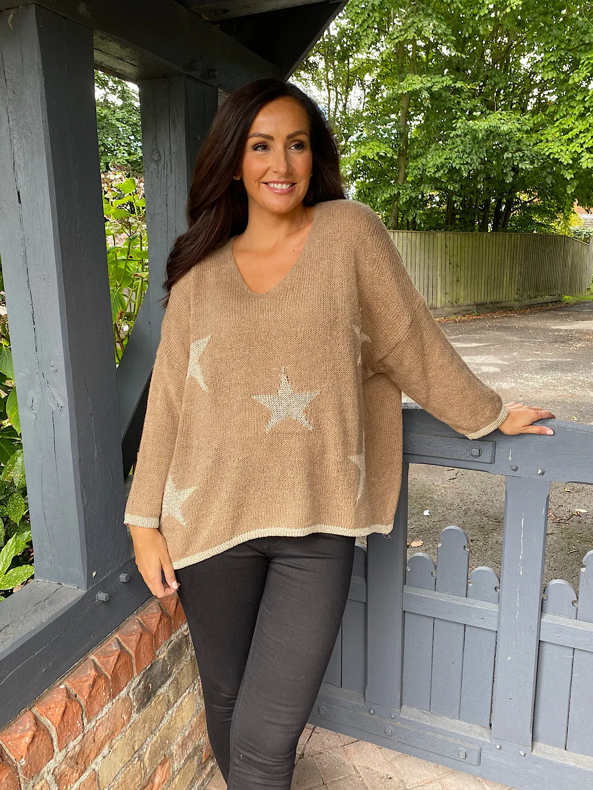 Star Knit Jumper Effie