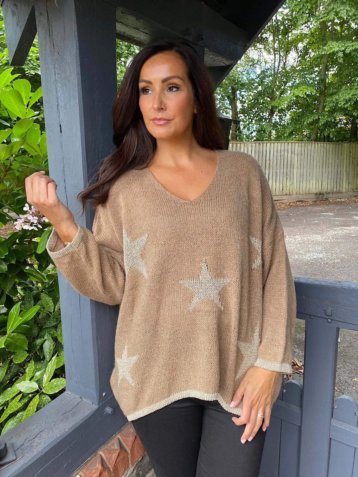 Star Knit Jumper Effie