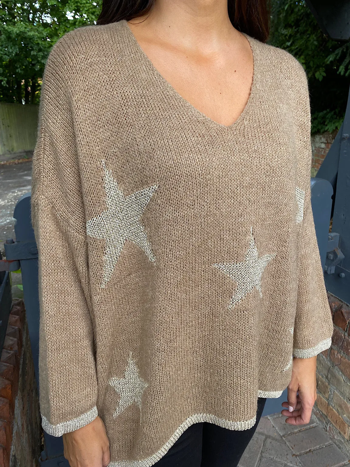 Star Knit Jumper Effie