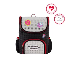 Student Backpack Red Classic with Nimix Speak-out Set