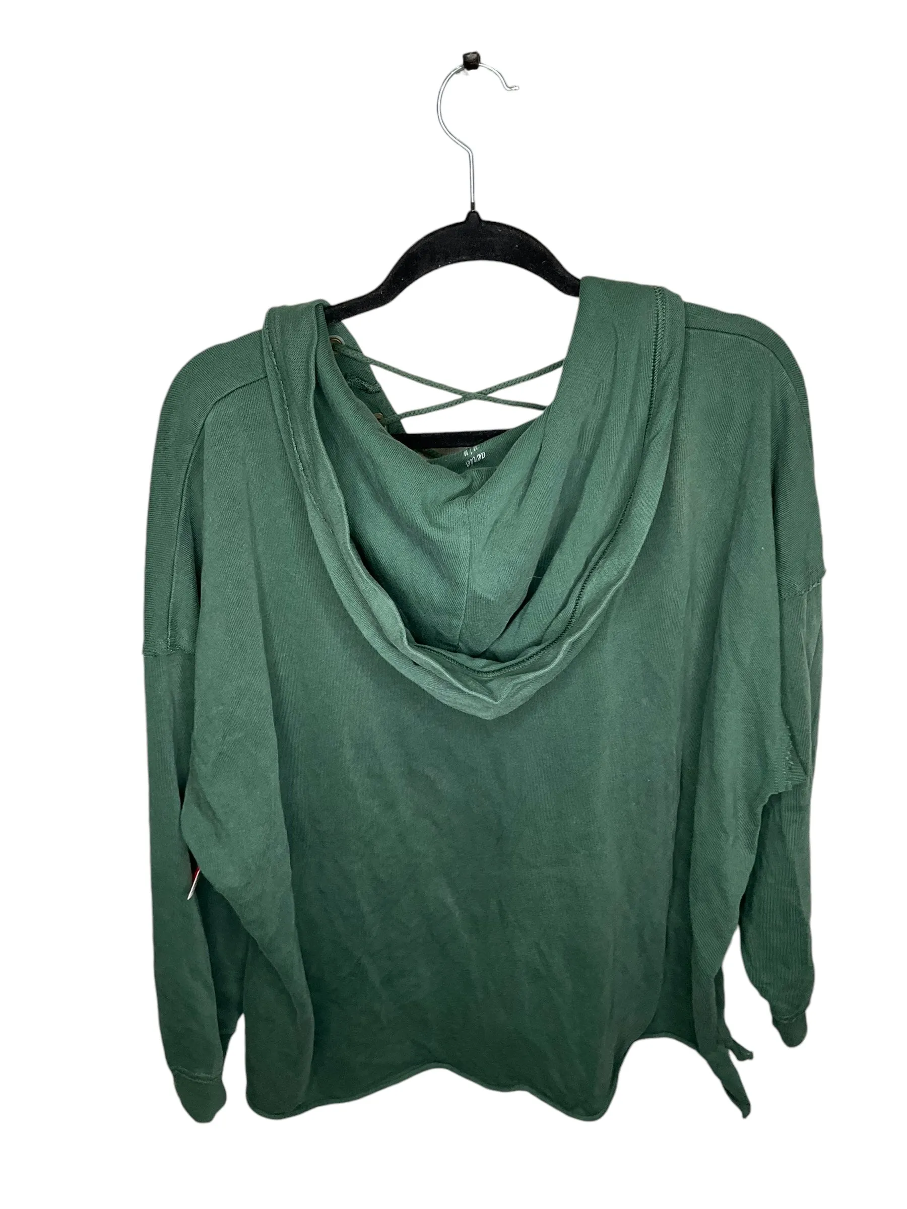 Sweatshirt Hoodie By Aerie In Green, Size: M