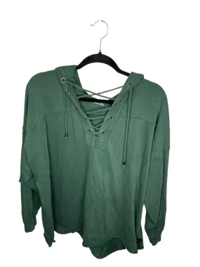 Sweatshirt Hoodie By Aerie In Green, Size: M