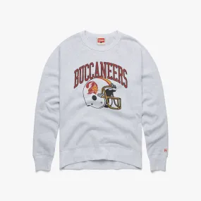 Tampa Bay Buccaneers Helmet Retro Crewneck