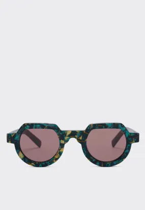 Tani Sunglasses - Green Granite