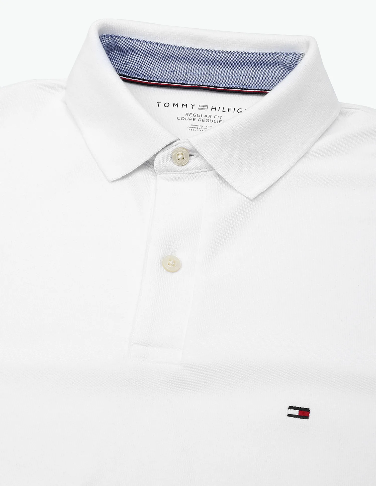 Tommy Hilfiger Solid Cotton Polo Shirt