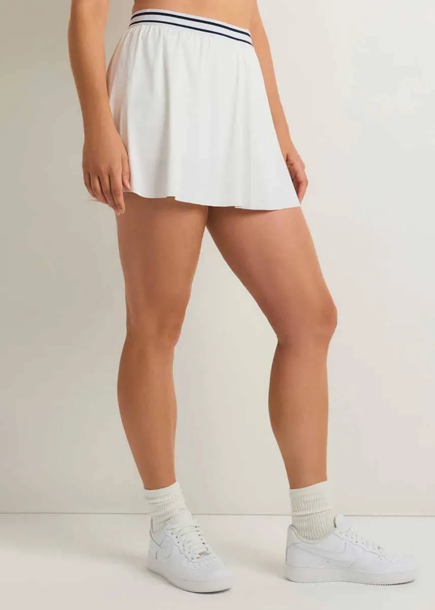 Top That Skirt - White