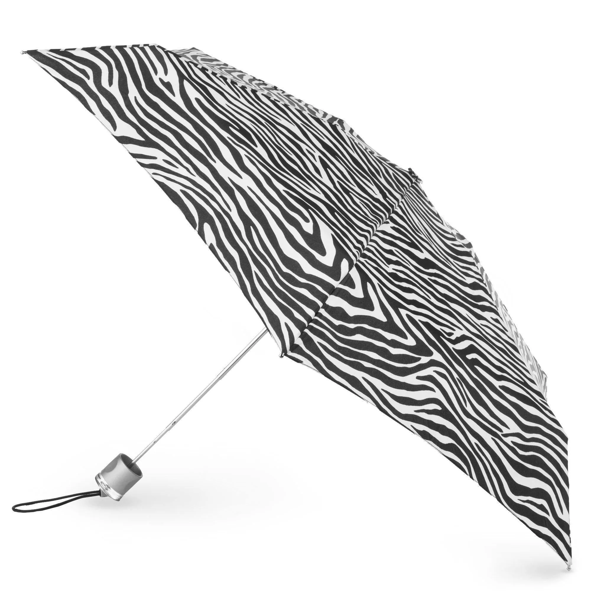 Totes Ladies Signature Micro Manual Compact Umbrella